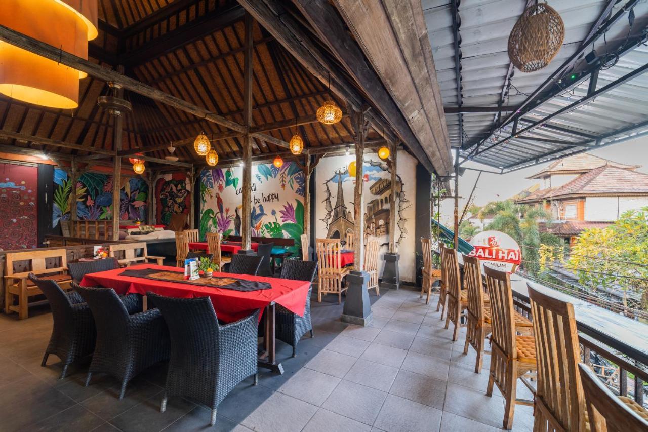 Bamboo Ubud Hostel Esterno foto